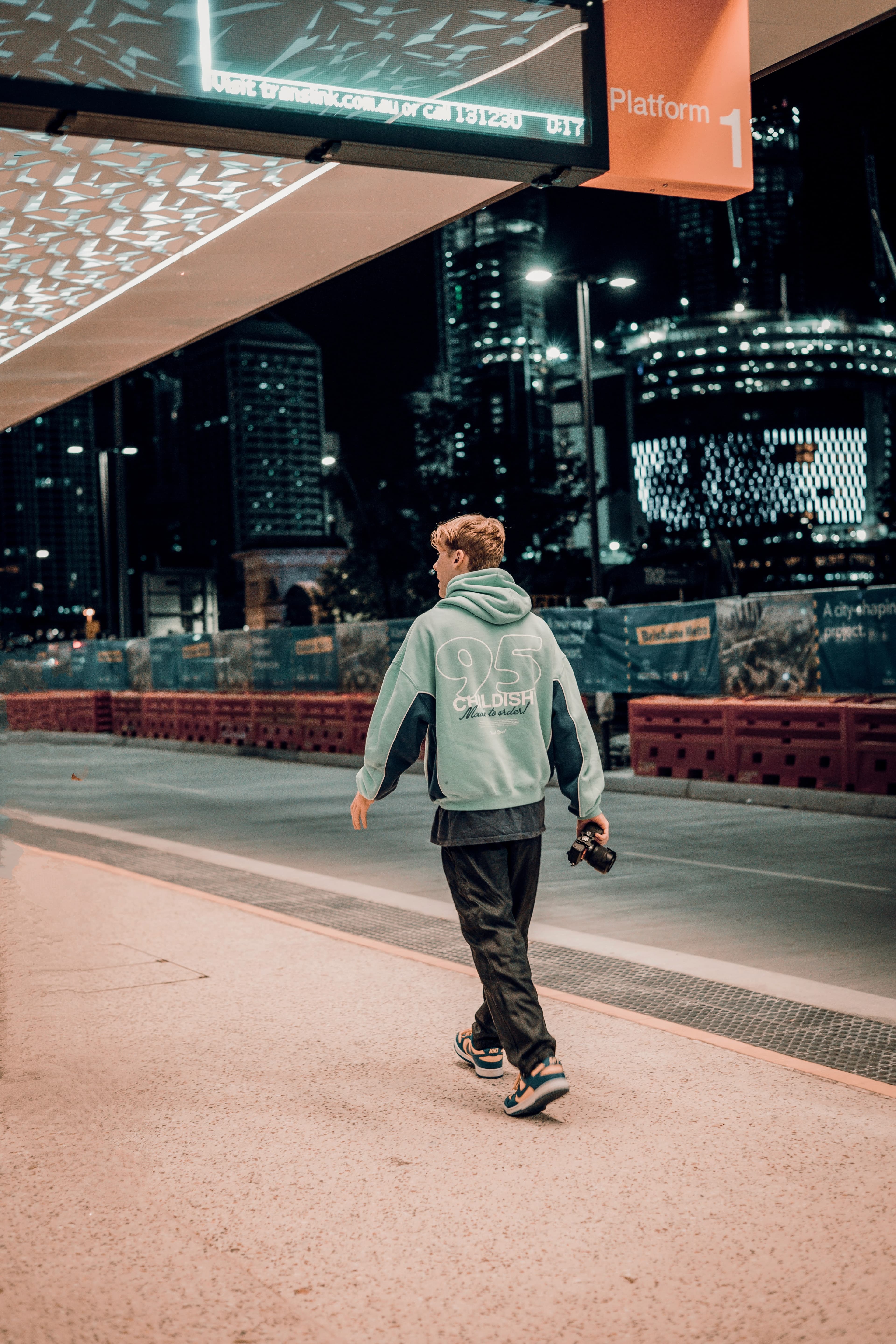 Brisbane city at night