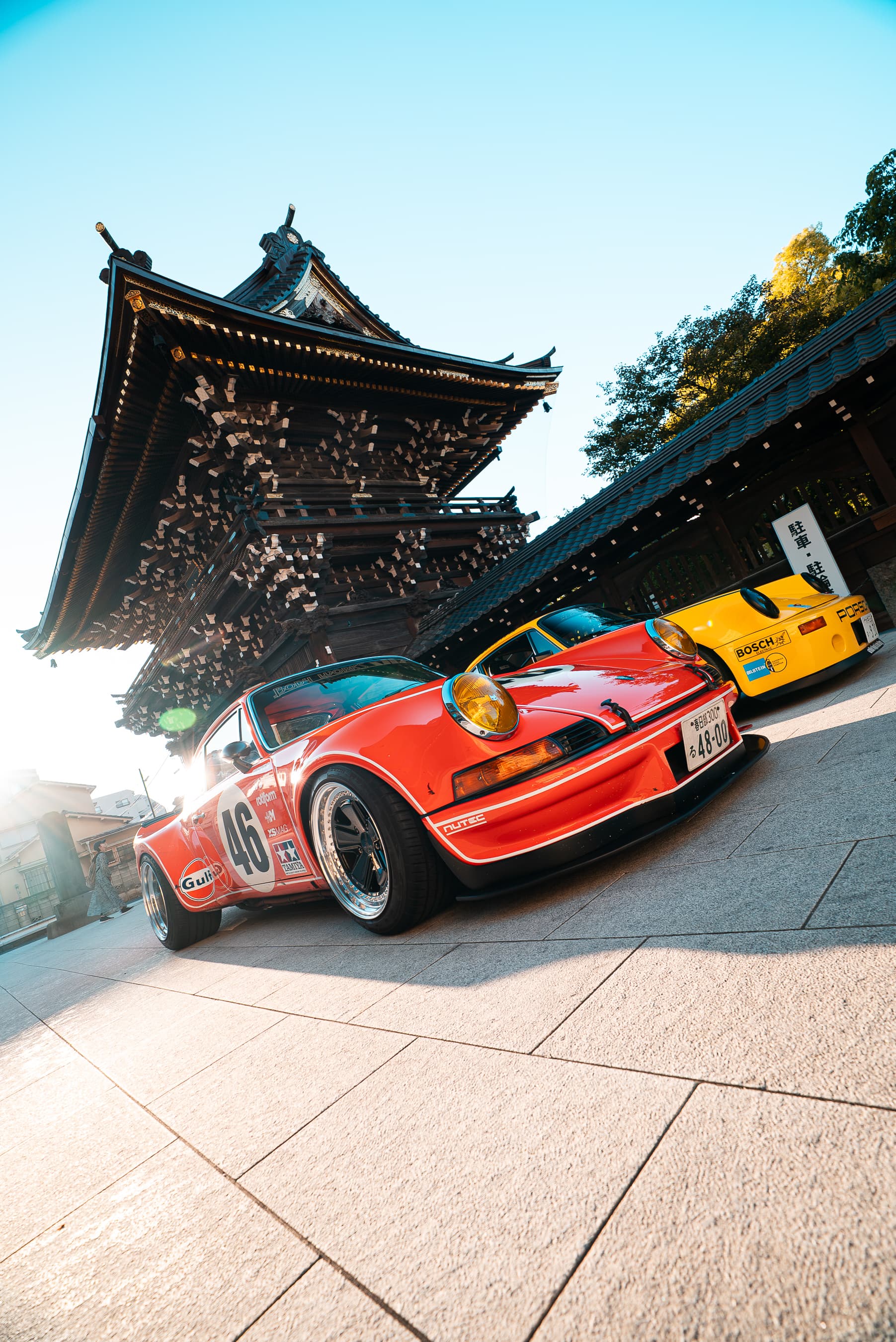 Porsche twins shoot