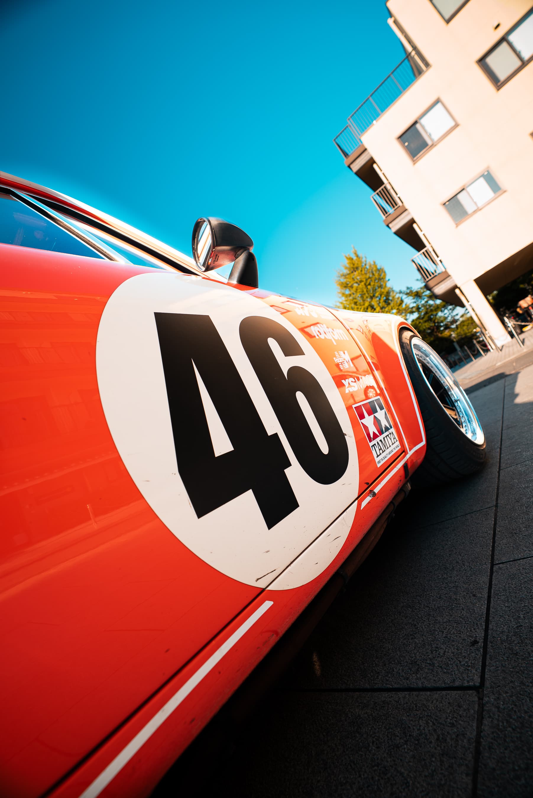Porsche twins — detail