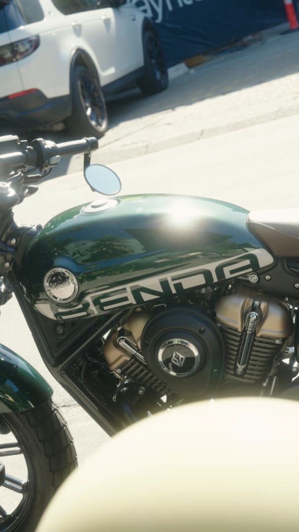 Benda motorcycle reel