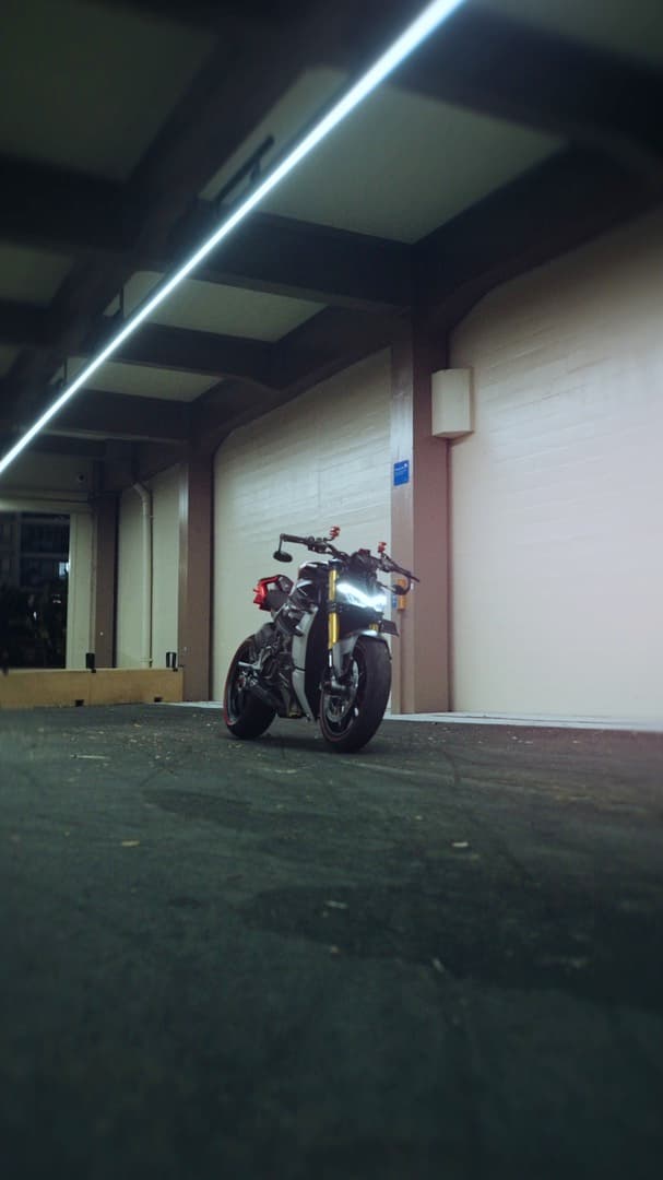 Motorcycle — night reel